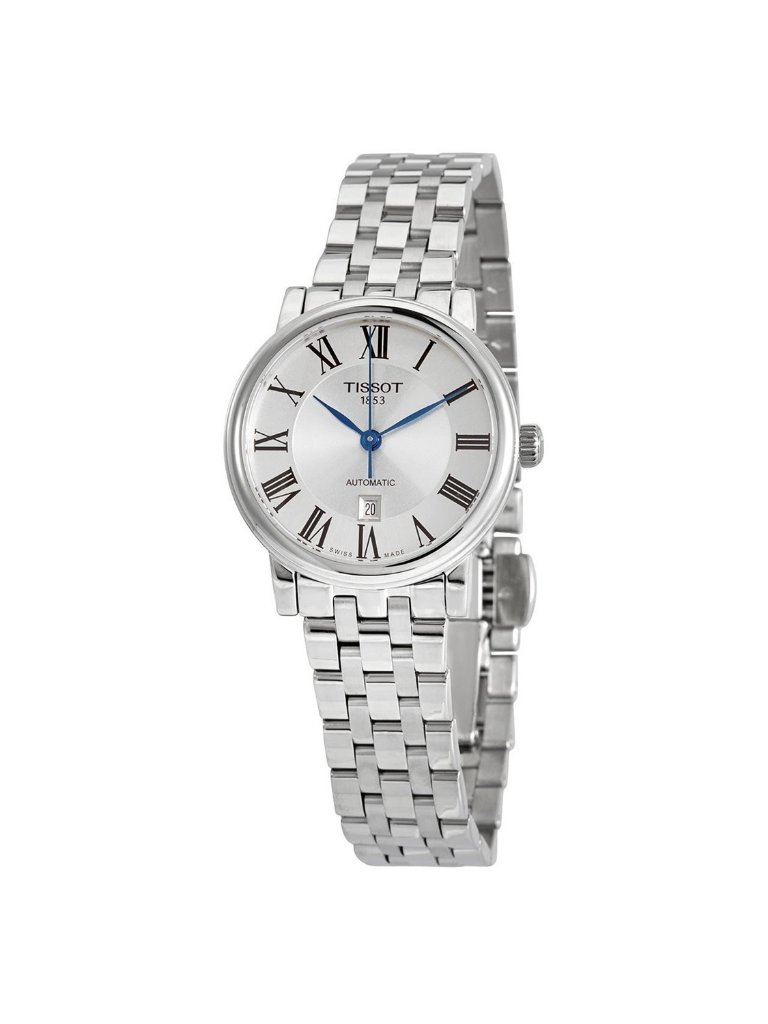 Nwt Tissot TClassic Automatic Silver Dial Ladies Watch